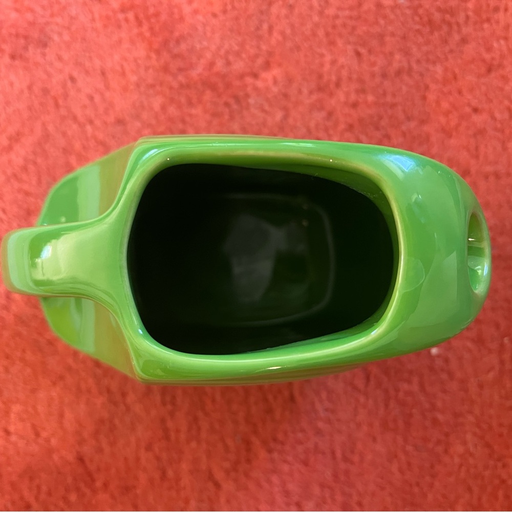 Fiestaware Green Round Ceramic Pitcher - Picture 4 of 4
